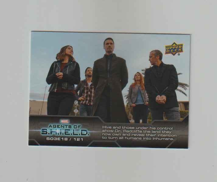 2019 Marvel Agents of S.H.I.E.L.D. Compendium High Series #121 S03E18 ...