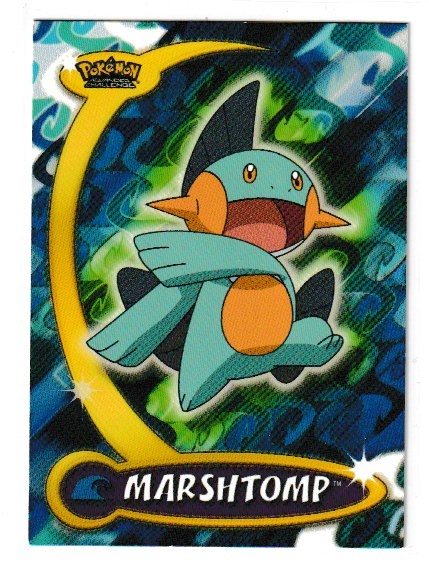 2004 Topps Pokemon Advanced Challenge #43 Marshtomp 2004 Topps Pokemon Advanced Challenge #43 Marshtomp