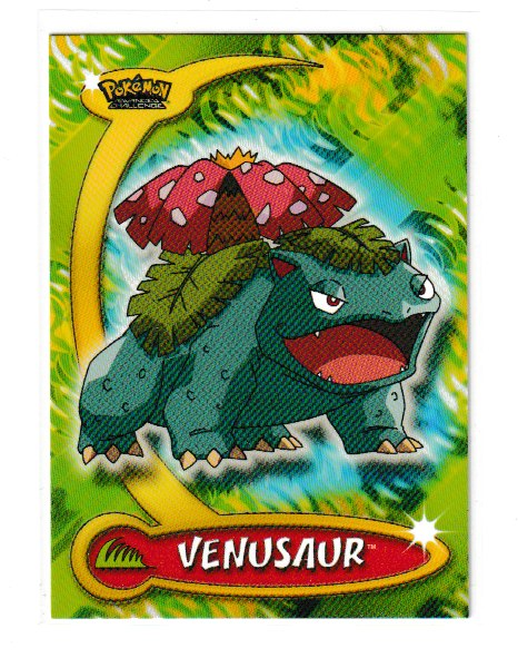 2004 Topps Pokemon Advanced Challenge #81 Venusaur Collectivities 2004 Topps Pokemon Advanced Challenge #81 Venusaur Collectivities
