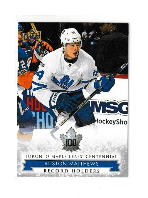2017-18 Upper Deck Toronto Maple Leafs Centennial Hockey Cards Pack