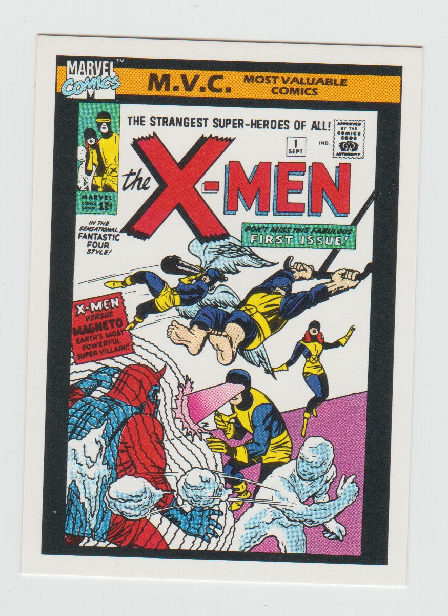1990 Marvel Universe I #125 X-Men #1