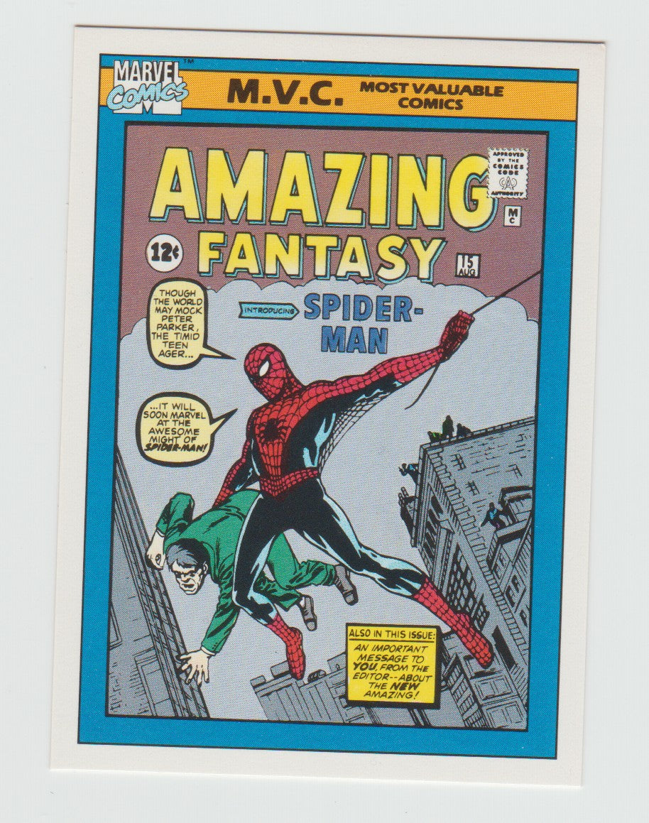 1990 Marvel Universe I #126 Amazing Fantasy #15