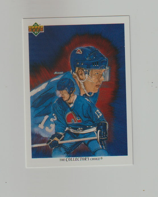 1991-92 Upper Deck French #93 Mats Sundin