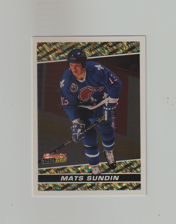 1993-94 OPC Premier Black Gold #6 Mats Sundin