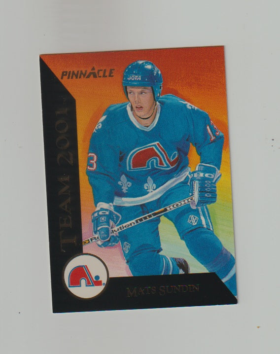 1993-94 Pinnacle Canadian Team 2001 #15 of 30 Mats Sundin