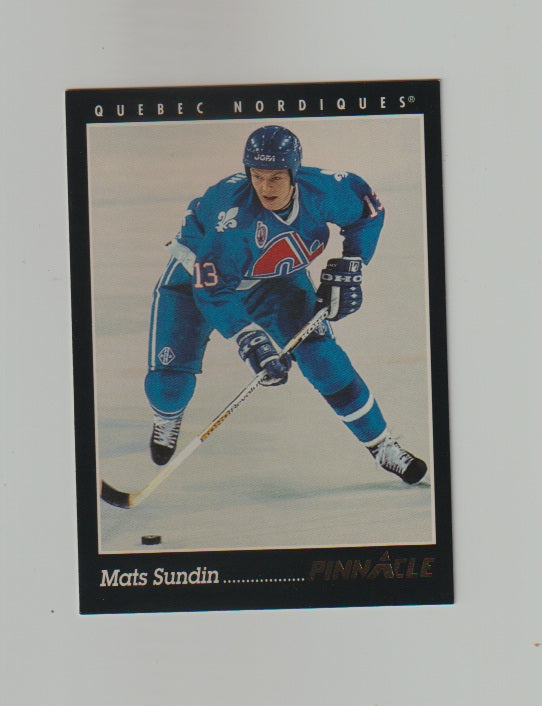 1993-94 Pinnacle #2 Mats Sundin