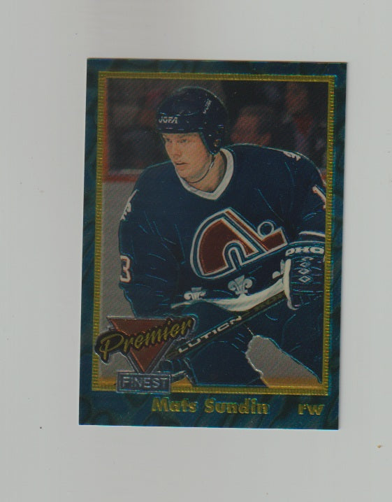 1993-94 Topps Premier Finest #5 of 12 Mats Sundin