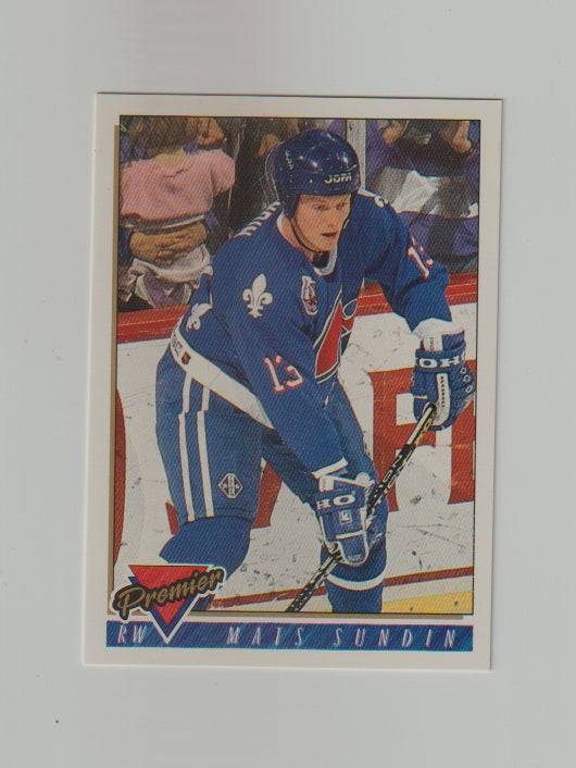 1993-94 Topps Premier #460 Mats Sundin