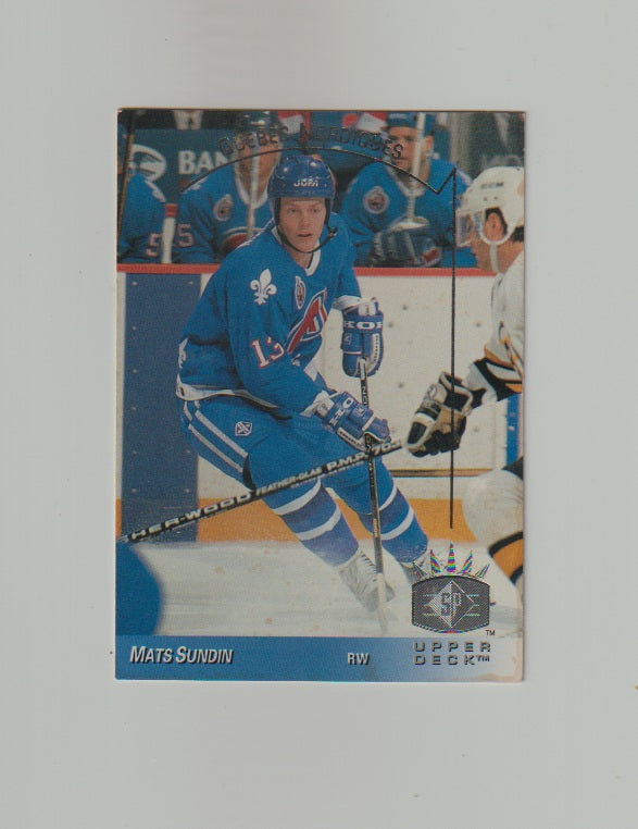 1993-94 Upper Deck SP Inserts #132 Mats Sundin