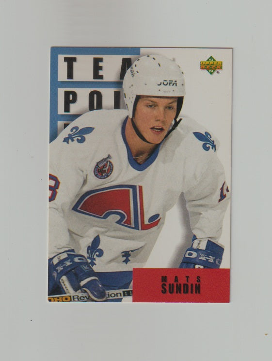 1993-94 Upper Deck #302 Mats Sundin