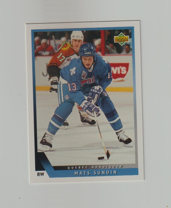 1993-94 Upper Deck #419 Mats Sundin