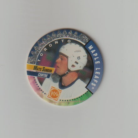 1994-95 Canada Games NHL Pogs #237 Mats Sundin