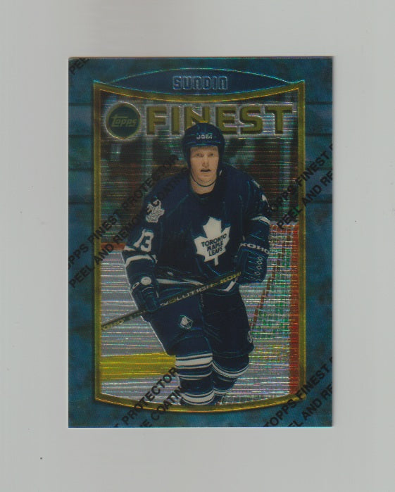 1994-95 Finest #110 Mats Sundin