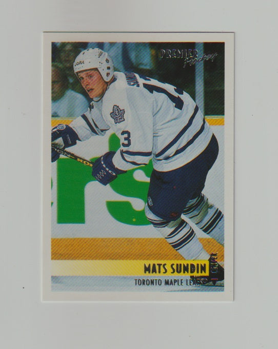 1994-95 OPC Premier #412 Mats Sundin