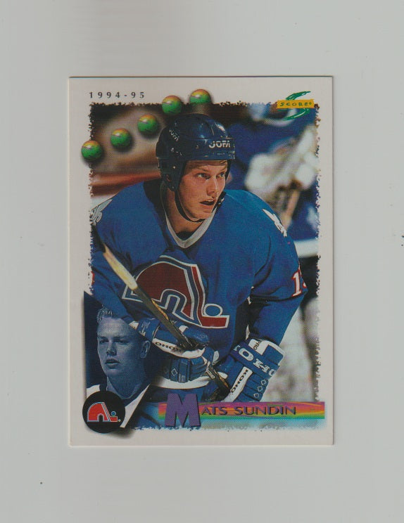 1994-95 Score #89 Mats Sundin