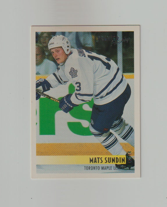 1994-95 Topps Premier #412 Mats Sundin