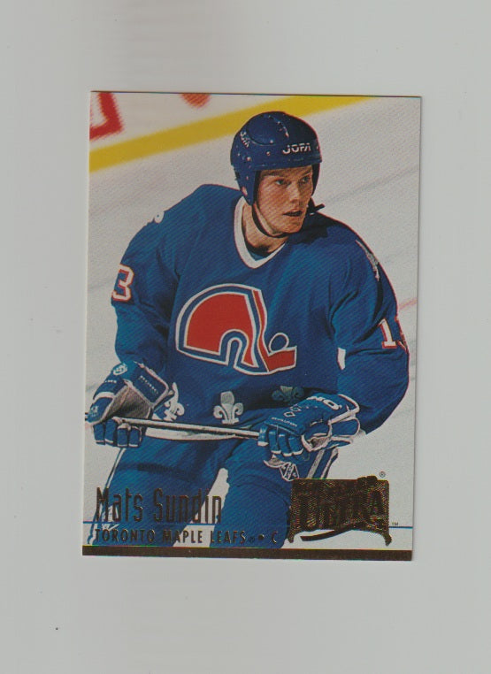 1994-95 Ultra #220 Mats Sundin