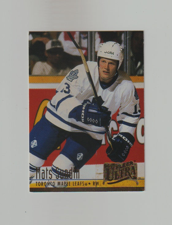 1994-95 Ultra #379 Mats Sundin