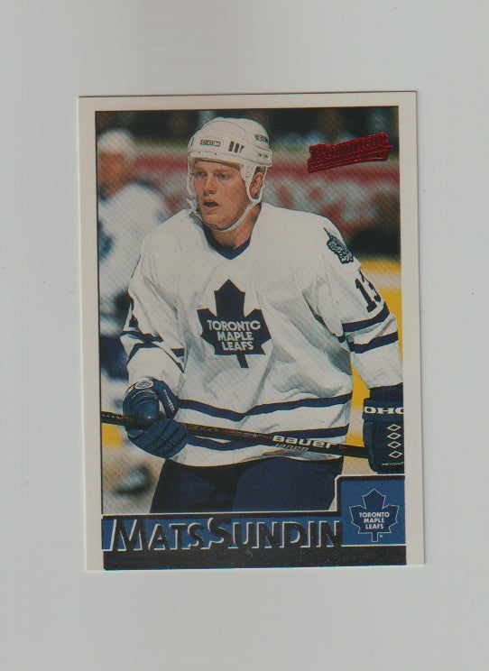 1995-96 Bowman #49 Mats Sundin