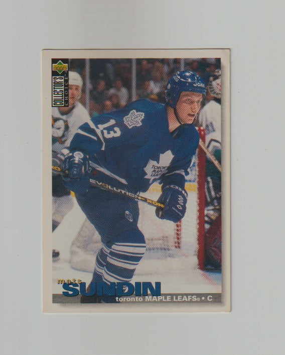 1995-96 Collector's Choice #90 Mats Sundin