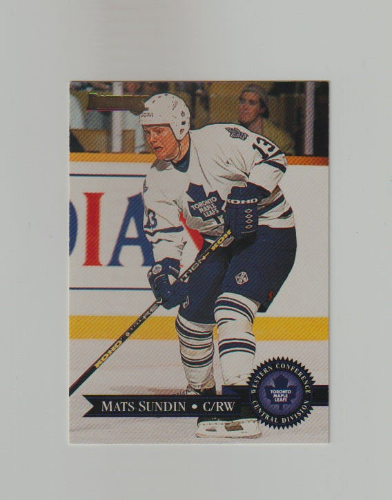 1995-96 Donruss #176 Mats Sundin