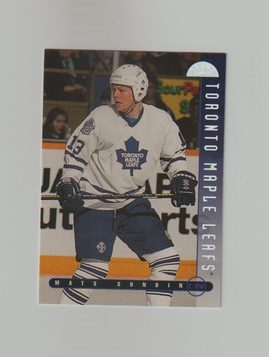 1995-96 Leaf #244 Mats Sundin