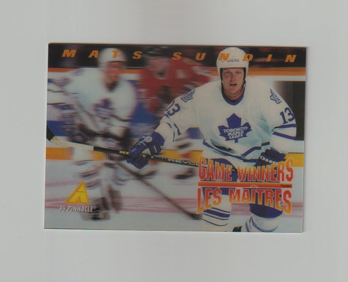 1995-96 McDonald's #McD-18 Mats Sundin