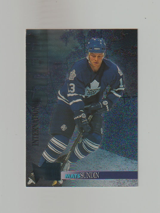 1995-96 Metal International Steel #20 Mats Sundin