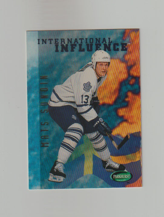 1995-96 Parkhurst International International Influence #247 Mats Sundin