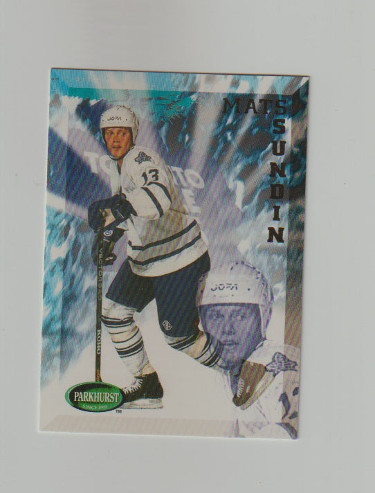 1995-96 Parkhurst International #201 Mats Sundin