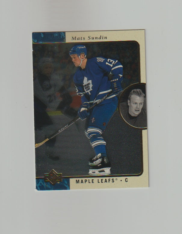 1995-96 SP #141 Mats Sundin