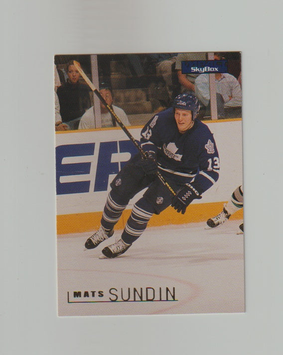 1995-96 SkyBox Impact #165 Mats Sundin
