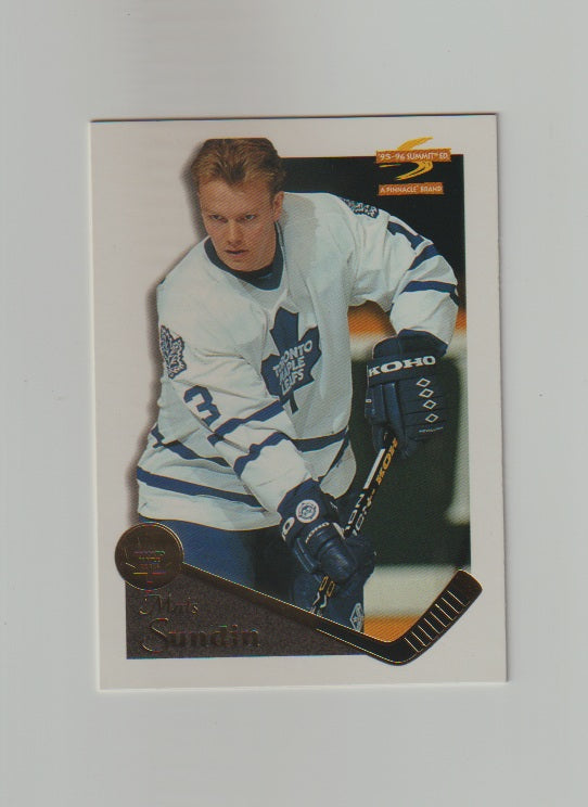 1995-96 Summit #9 Mats Sundin