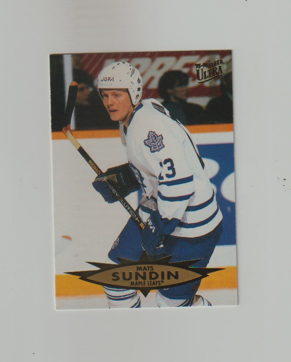 1995-96 Ultra #164 Mats Sundin