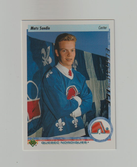 1995-96 Upper Deck Electric Ice #219 Mats Sundin