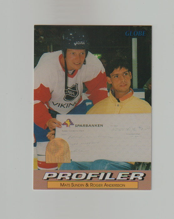 1995 Swedish Globe World Championships #251 Mats Sundin