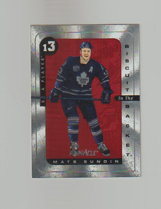 1996-97 Be A Player Biscuit in the Basket #12 of 25 Mats Sundin