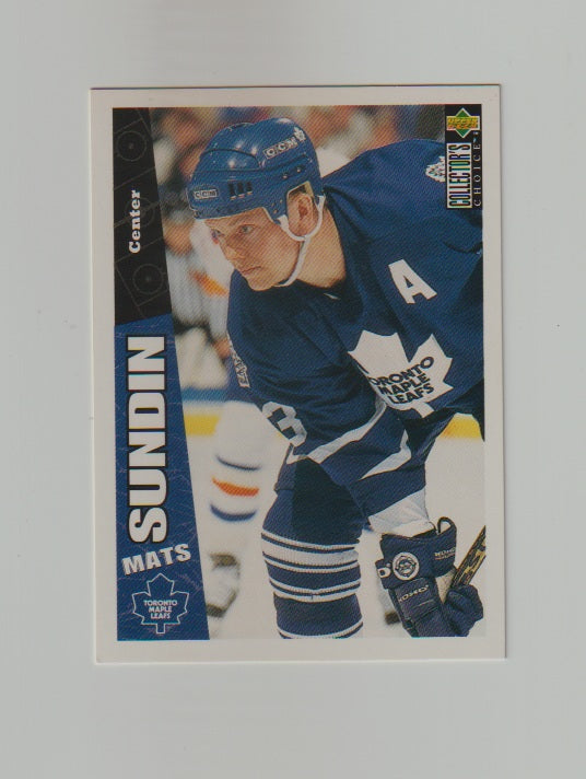 1996-97 Collector's Choice #255 Mats Sundin