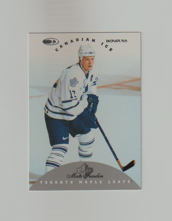 1996-97 Donruss Canadian Ice #12 Mats Sundin