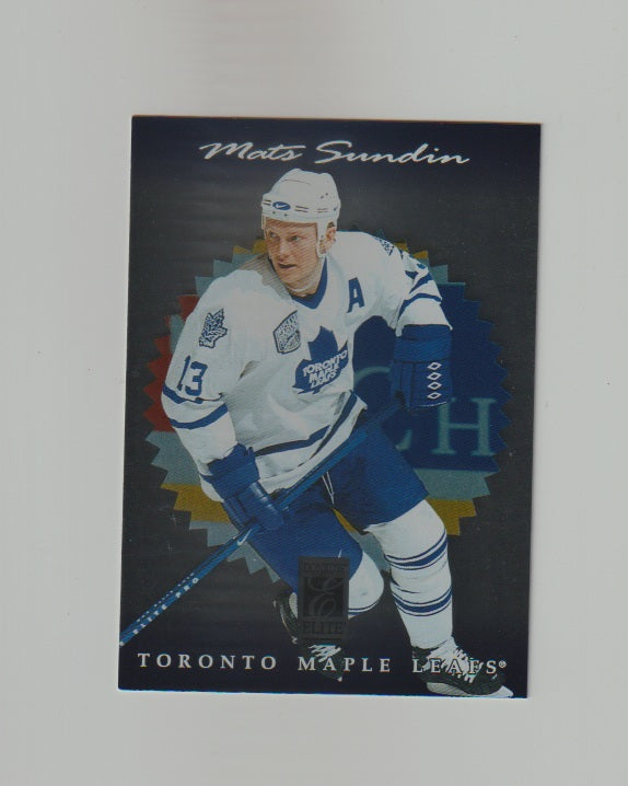 1996-97 Donruss Elite #55 Mats Sundin