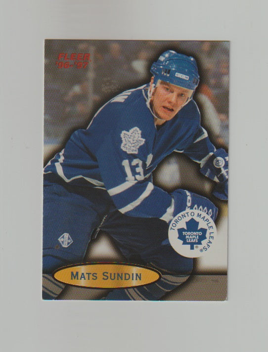 1996-97 Flair #110 Mats Sundin