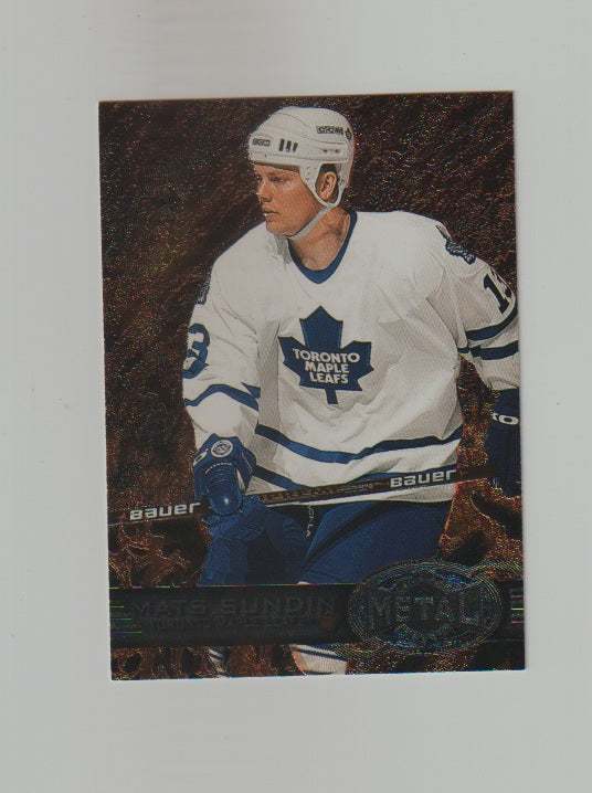 1996-97 Metal Universe #154 Mats Sundin