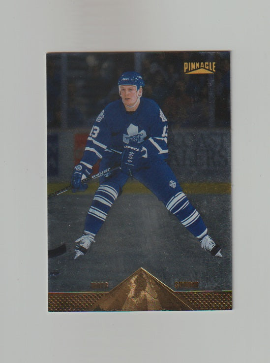 1996-97 Pinnacle Foil #144 Mats Sundin