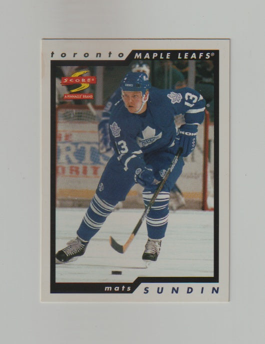 1996-97 Score #160 Mats Sundin