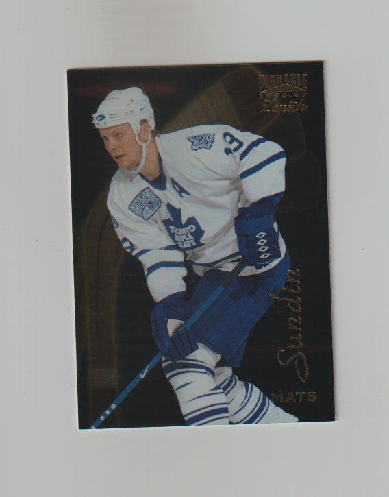 1996-97 Zenith #64 Mats Sundin
