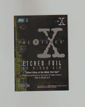 Load image into Gallery viewer, 1996 X-Files Season 2 Etched Foil #i2 Silent Cities of the Mind Part One
