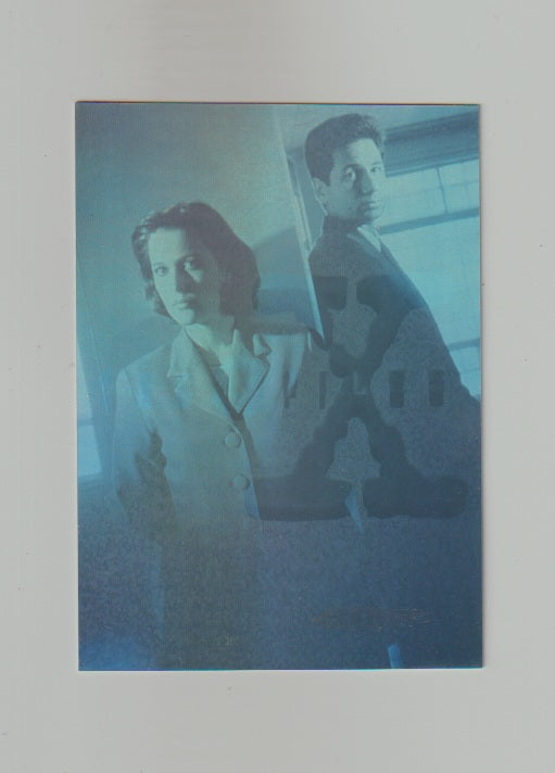 1996 X-Files Season 2 Holograms #X4 of 4 Scully and Mulder
