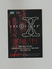 Load image into Gallery viewer, 1996 X-Files Season 3 Etched Foil #i6 Night Lights Part One
