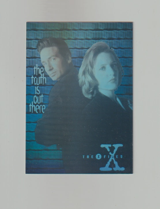 1996 X-Files Season 3 Holograms #X2 of 2 Agents Mulder and Scully