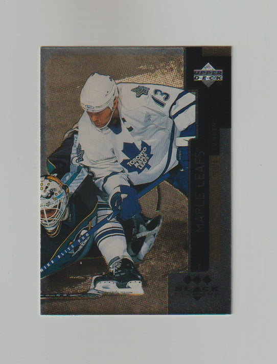 1997-98 Black Diamond Triple Diamond #77 Mats Sundin
